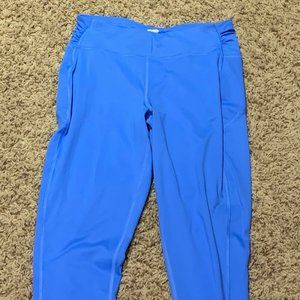 Sky blue capri leggings
